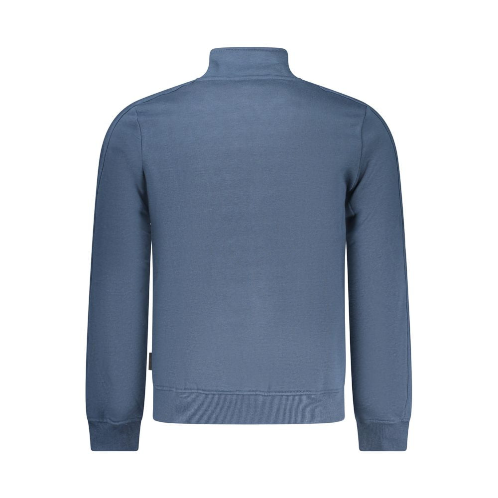 Sweat-shirt Bleu Coton U.S. Grand Homme