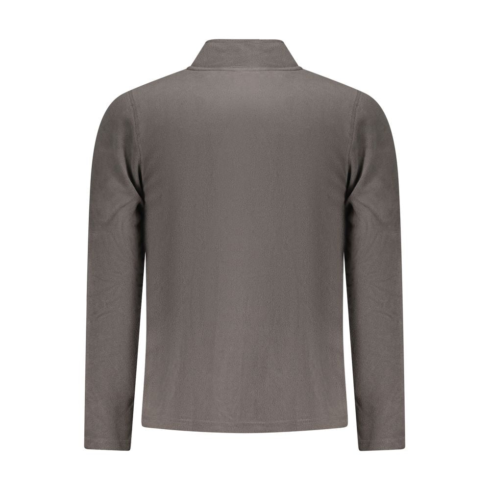 Sweat-shirt américain en polyester gris grigio pour homme