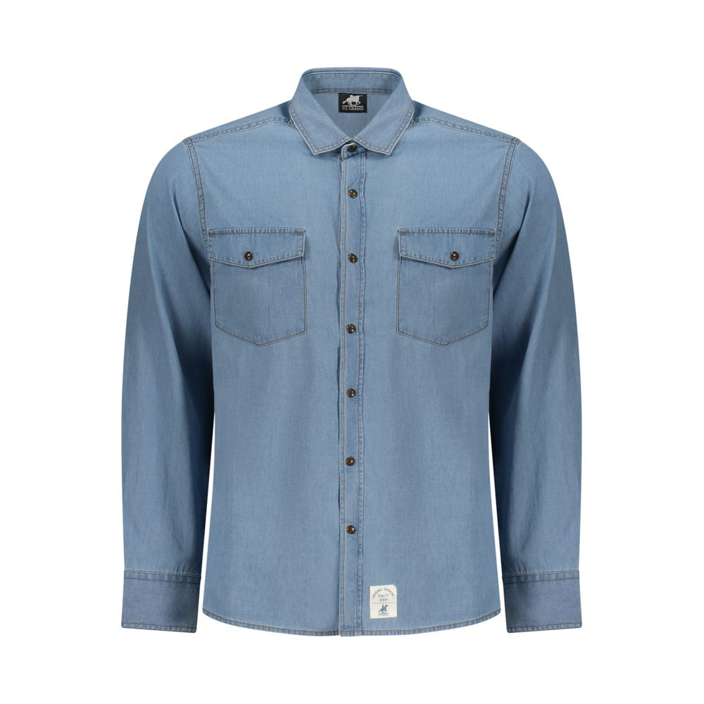 Chemise en coton Grand Azzurro pour homme - États-Unis