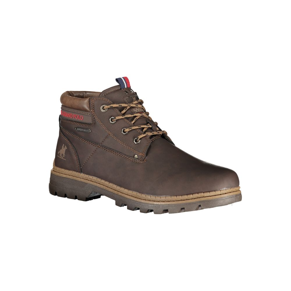 U.S. Grand Marrone Polyurethane Men Ankle Boot