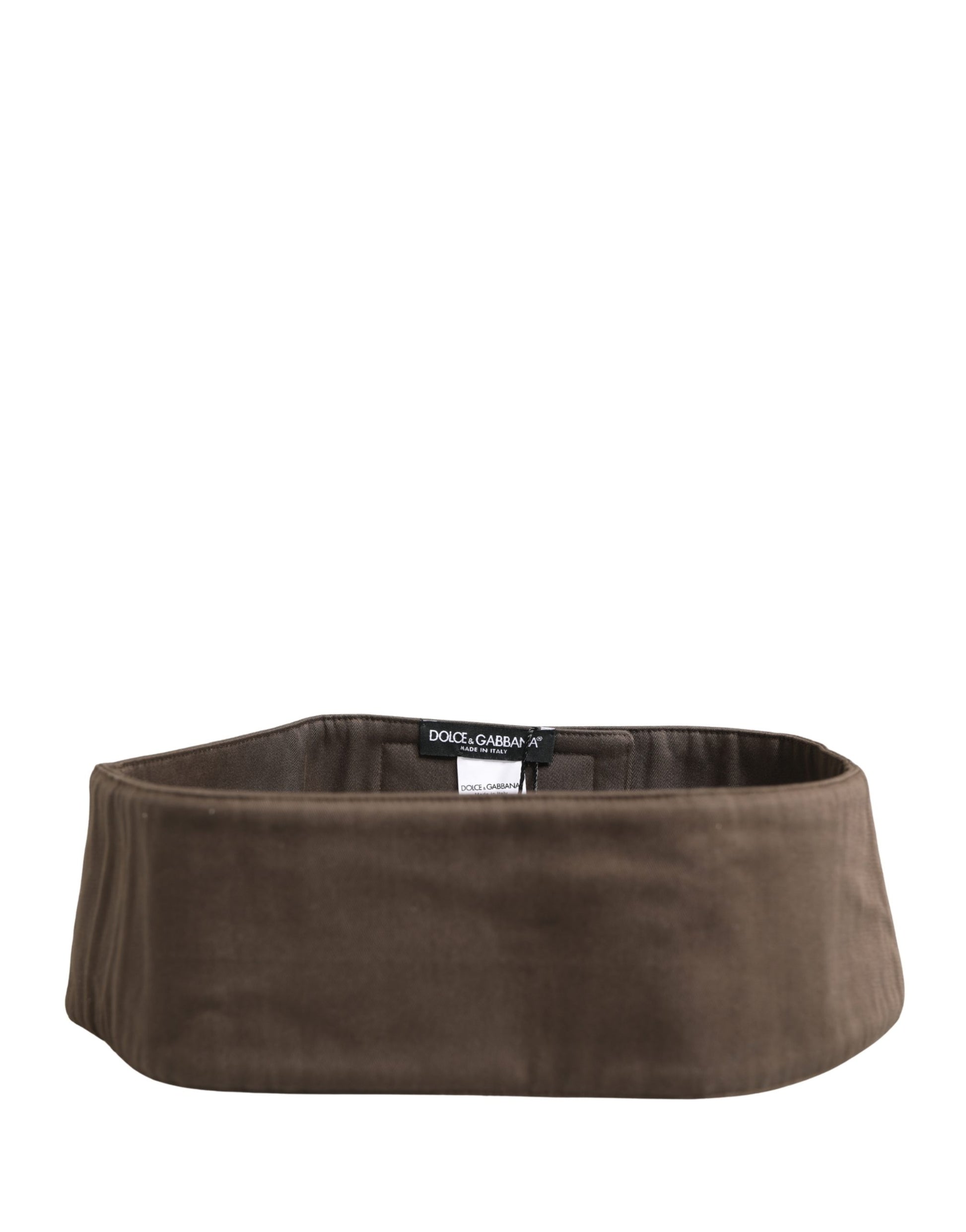 Dolce & Gabbana Cordon de taille/Ceinture large homme en viscose marron