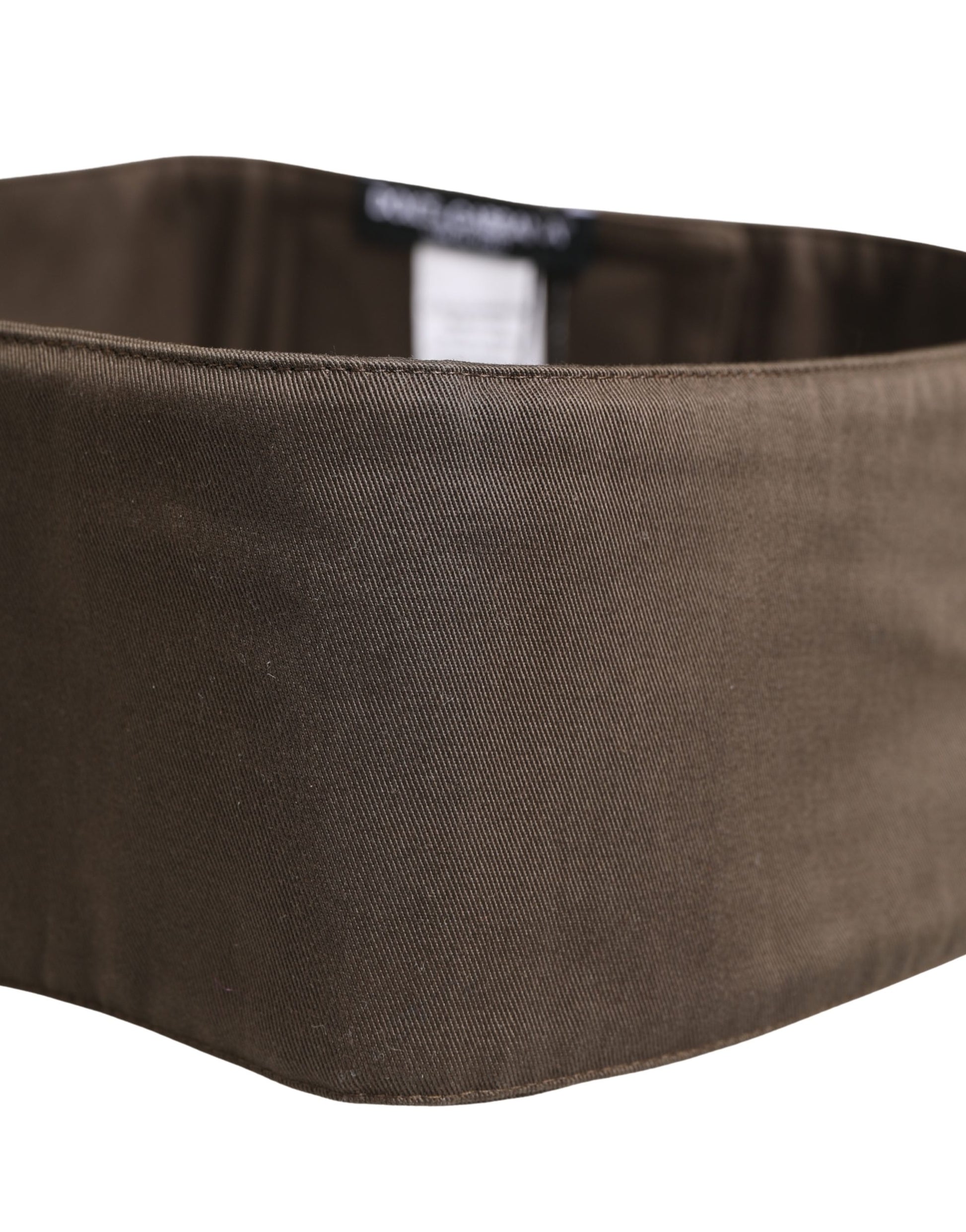 Dolce & Gabbana Cordon de taille/Ceinture large homme en viscose marron