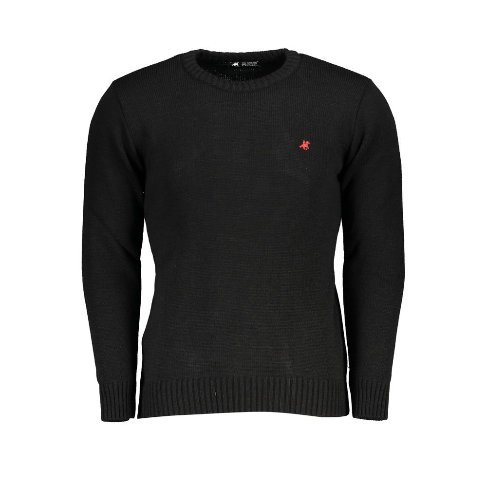 Pull pour homme en acrylique noir U.S. Grand