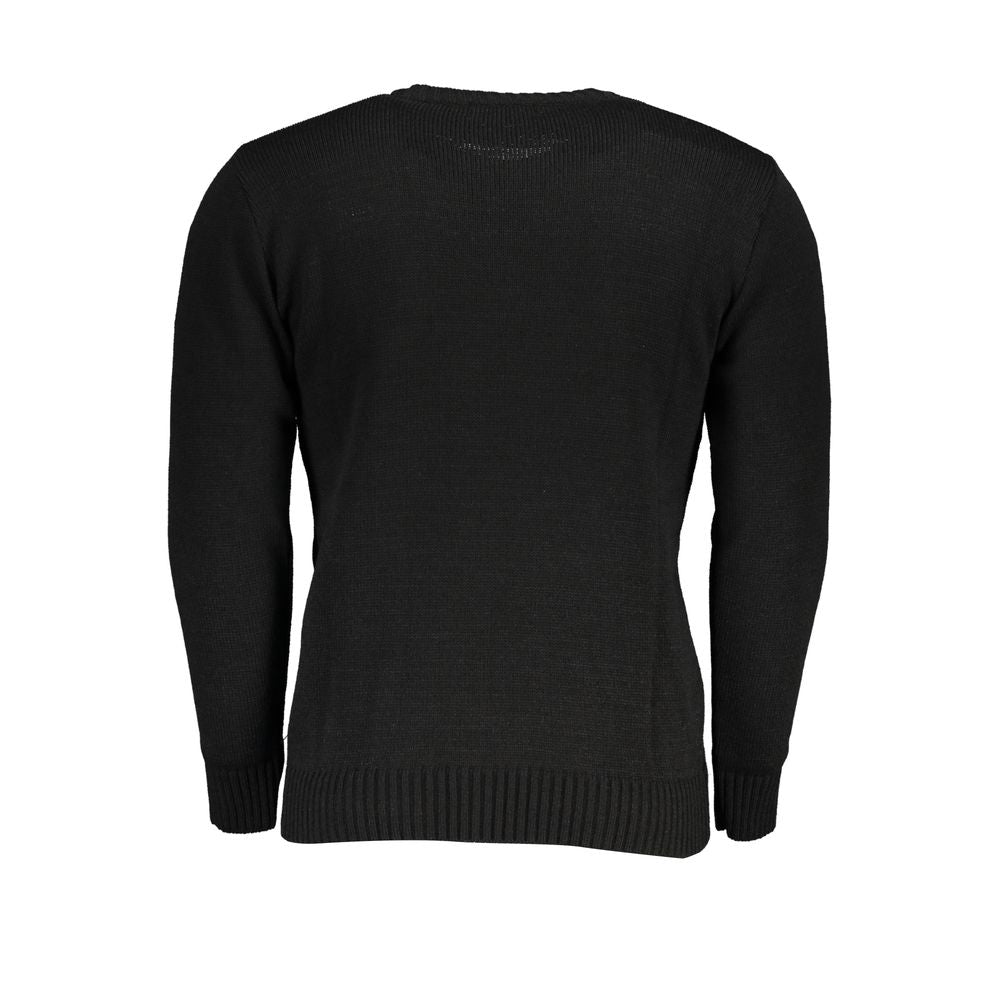 Pull pour homme en acrylique noir U.S. Grand