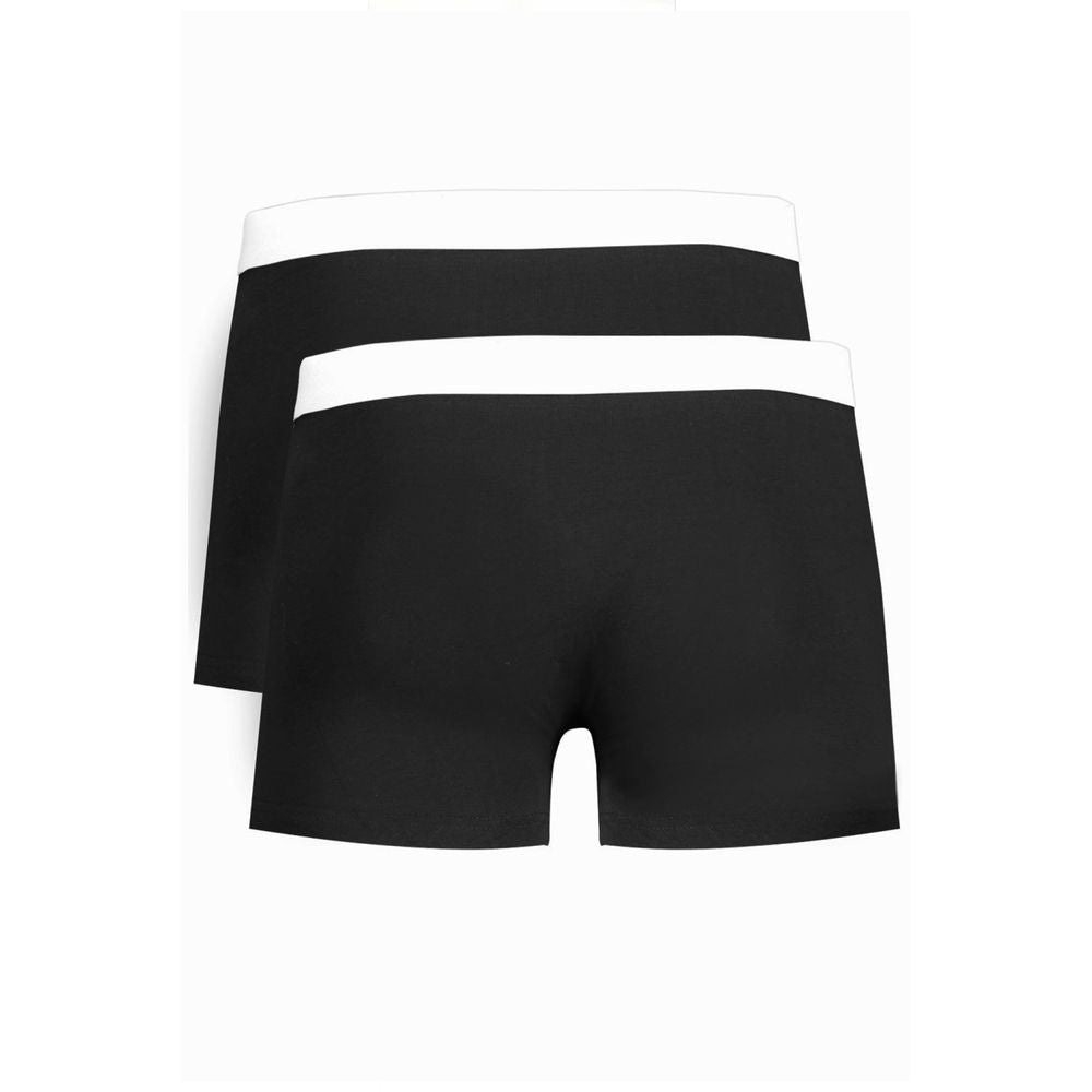 Caleçon court Trussardi en coton noir pour homme