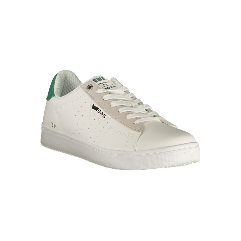 Baskets homme Gas White en polyuréthane