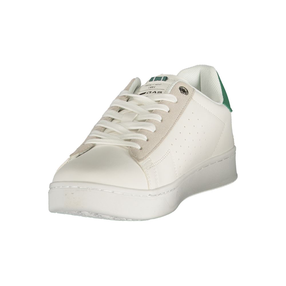 Baskets homme Gas White en polyuréthane