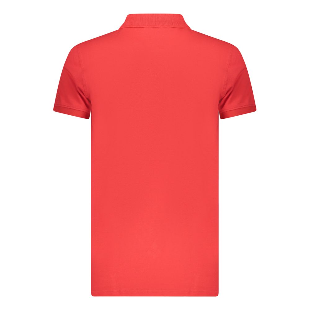 Polo en Coton Homme Iceberg Rosso