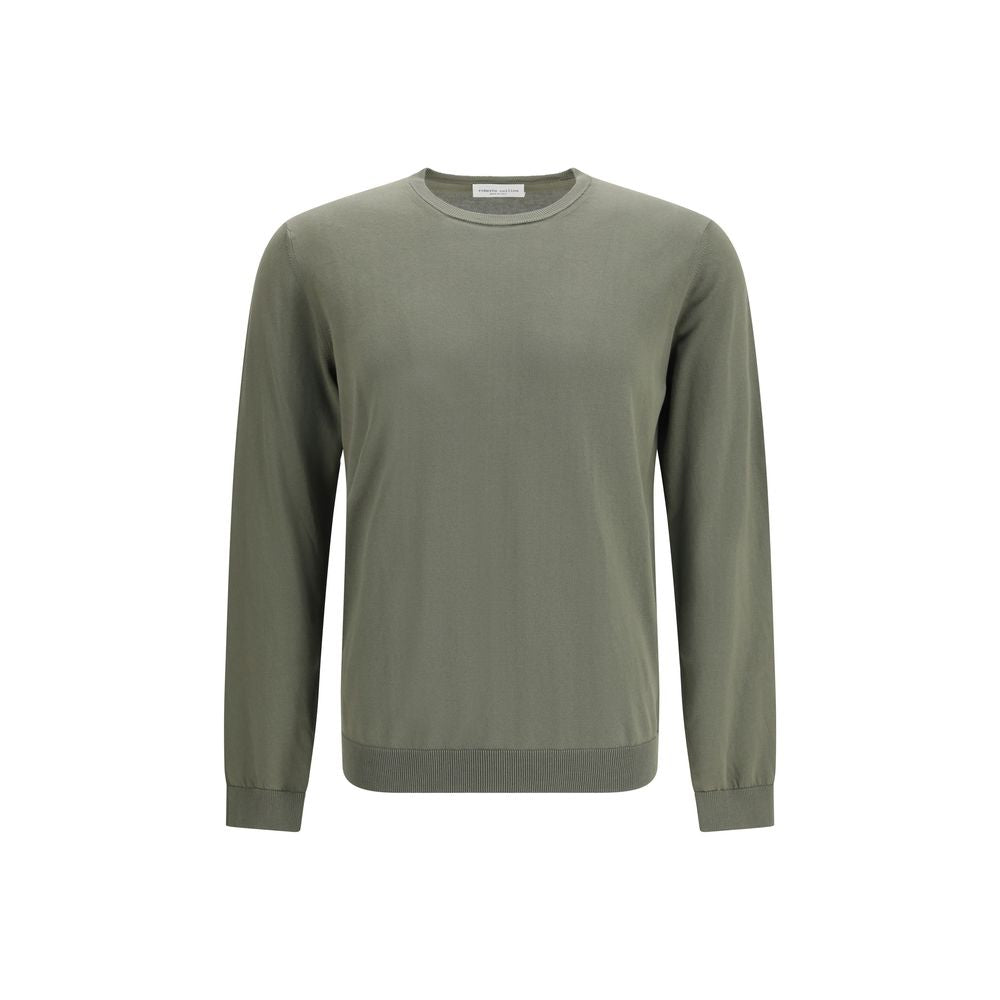Sweat-shirt bicolore en coton Roberto Collina