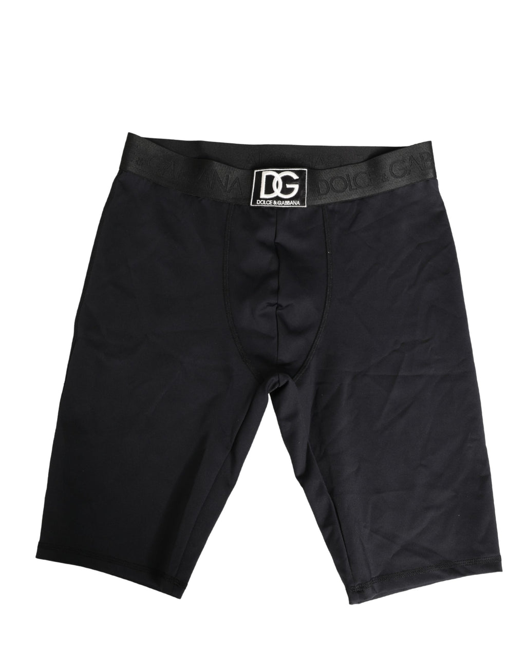 Dolce & Gabbana Boxer Homme Noir avec Logo à la Ceinture