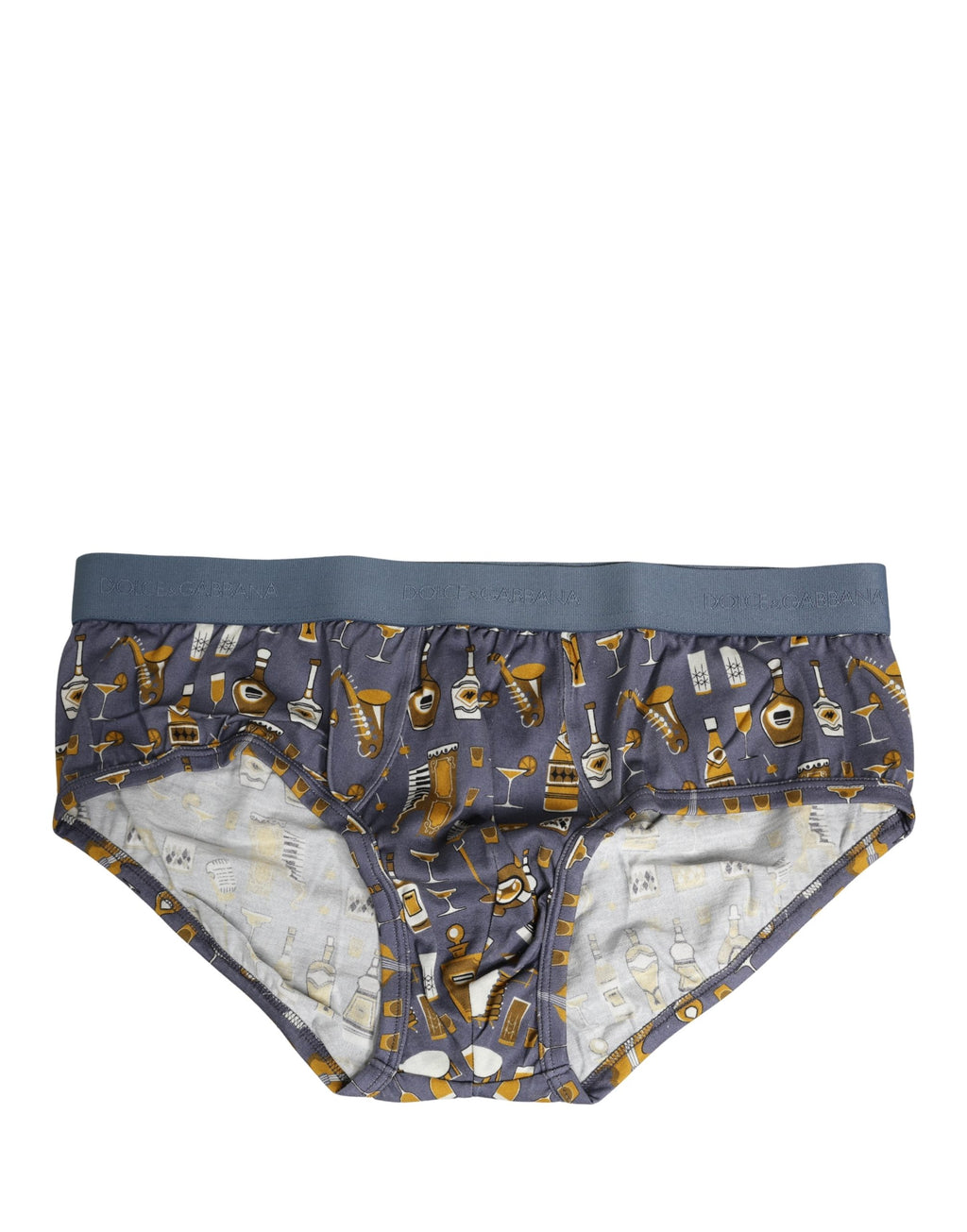 Slip Brando Dolce & Gabbana gris Jazz Cocktail pour homme