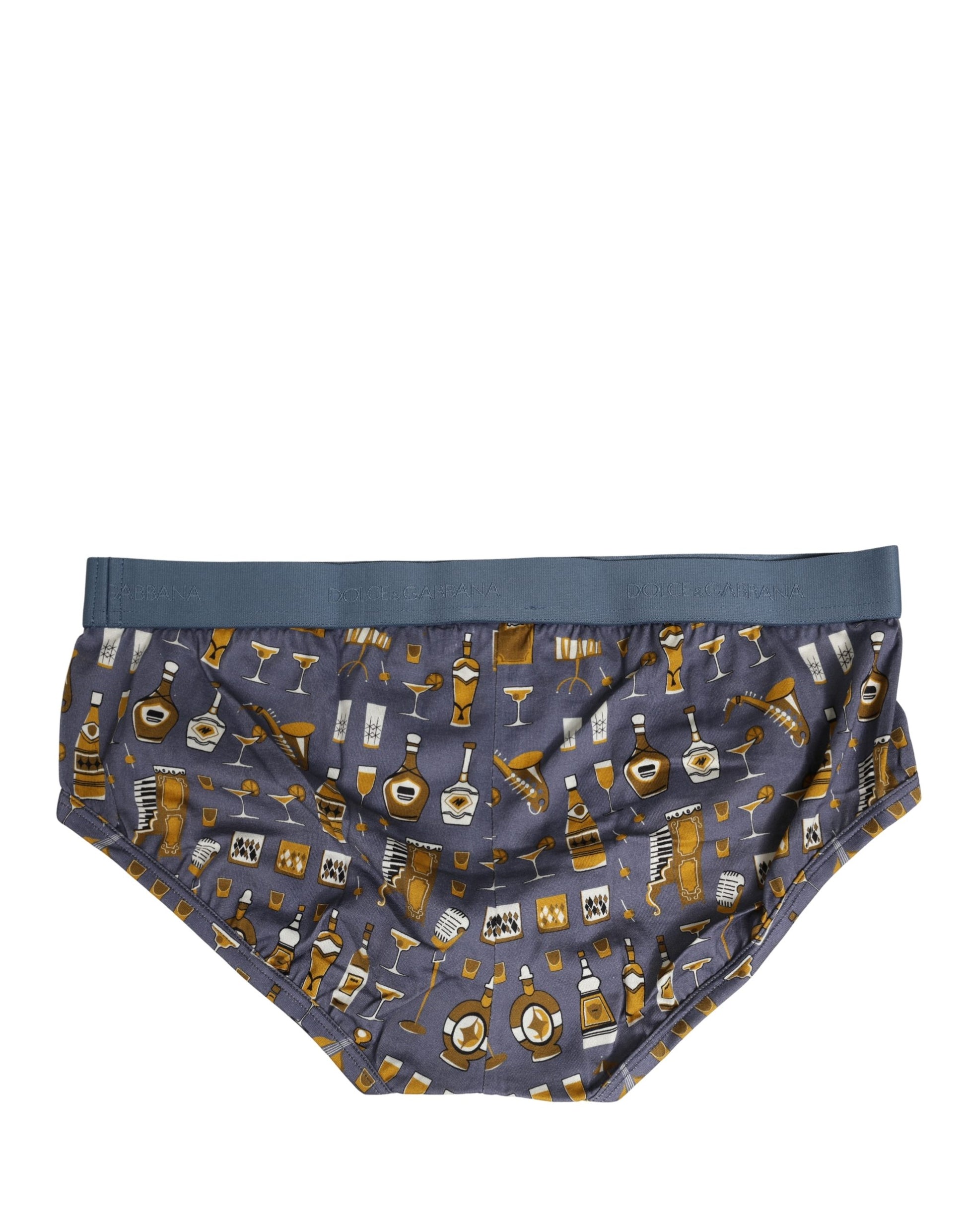 Slip Brando Dolce & Gabbana gris Jazz Cocktail pour homme