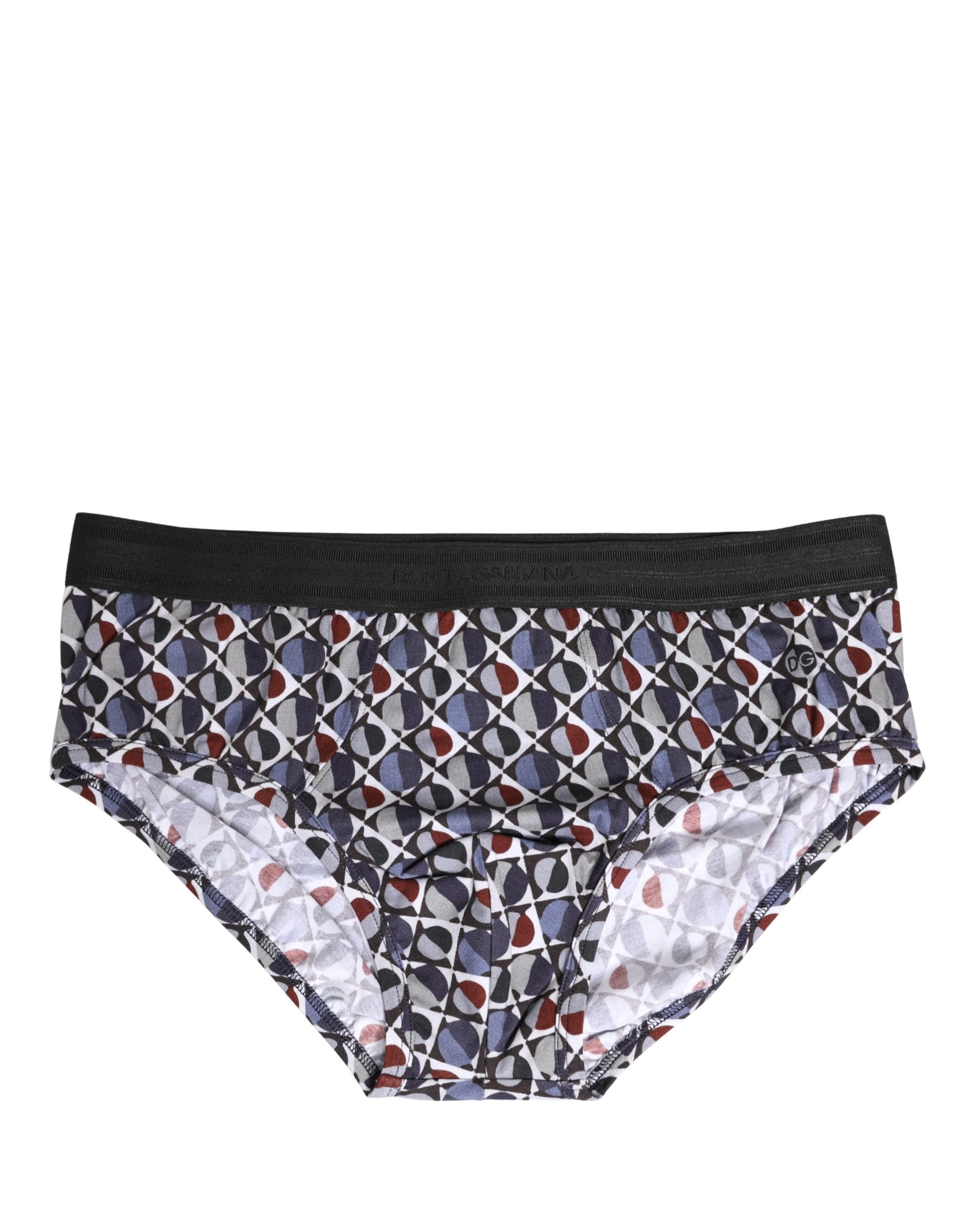 Slip Dolce & Gabbana Brando pour homme à motifs multicolores