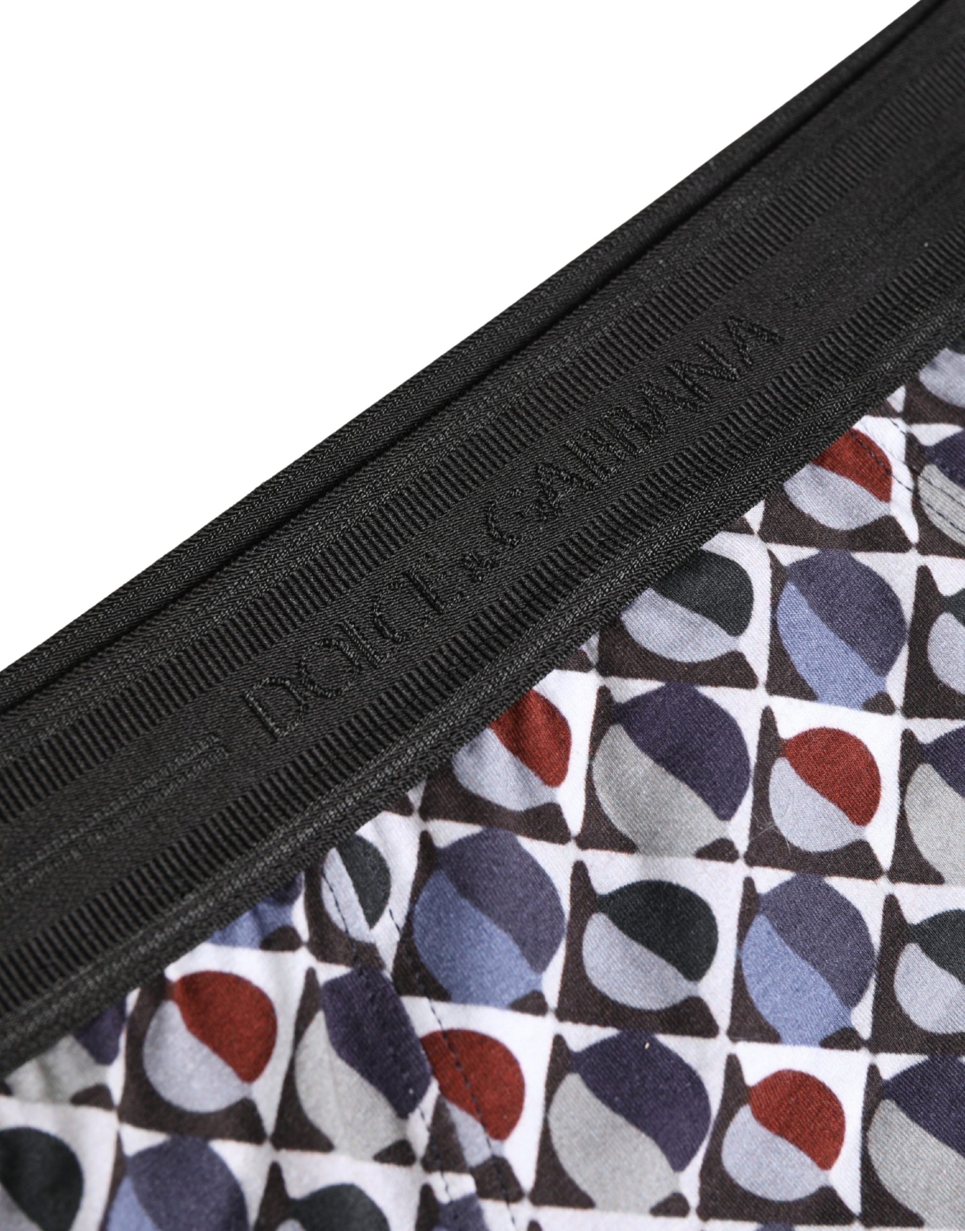 Slip Dolce & Gabbana Brando pour homme à motifs multicolores