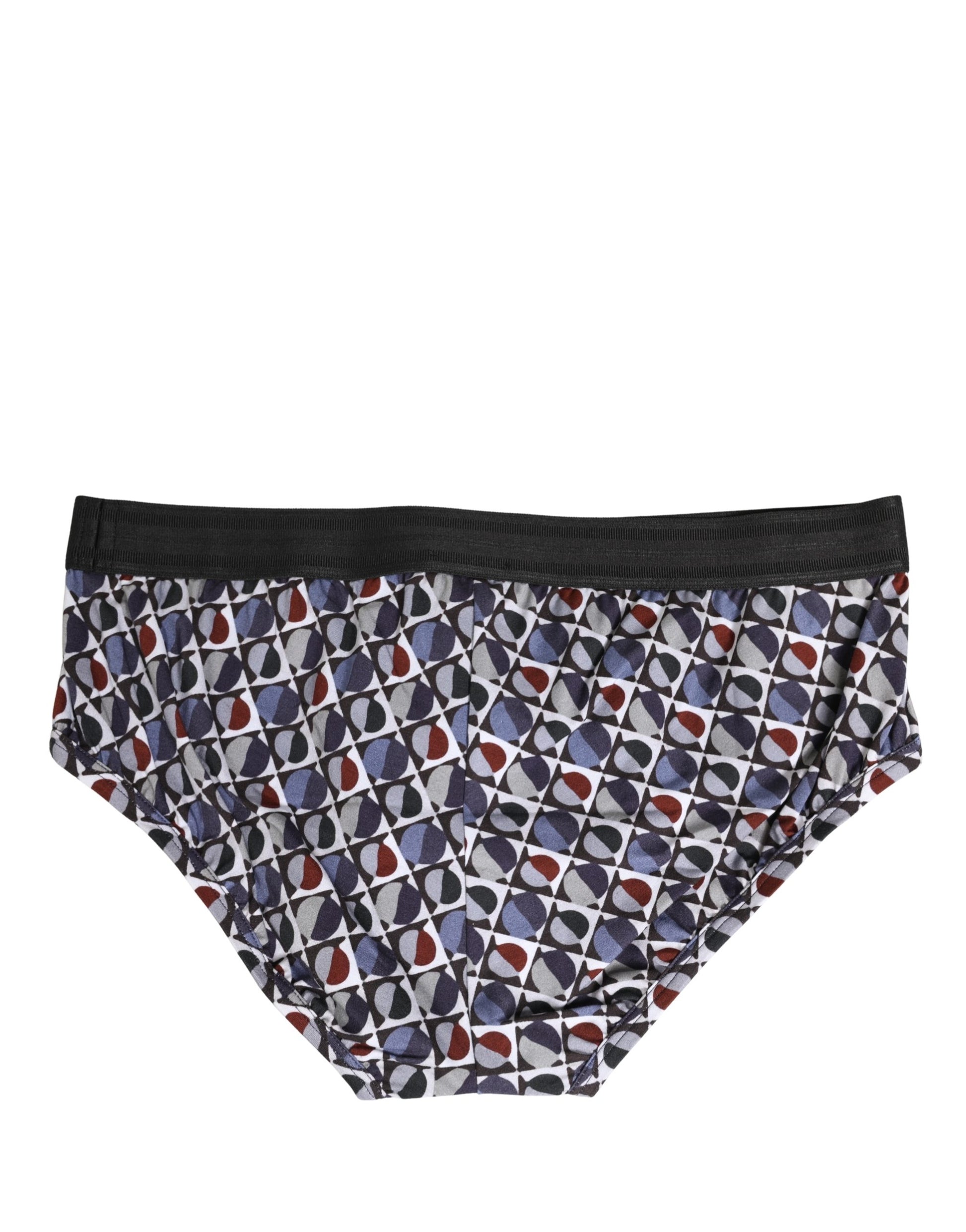 Slip Dolce & Gabbana Brando pour homme à motifs multicolores