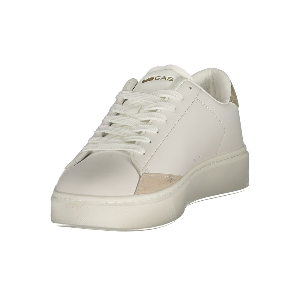 Baskets en polyuréthane blanches Gas pour femme