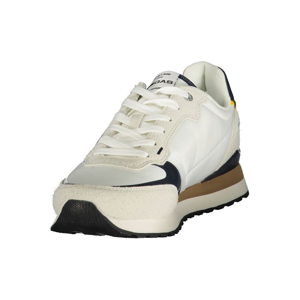 Baskets homme Gas White en polyuréthane