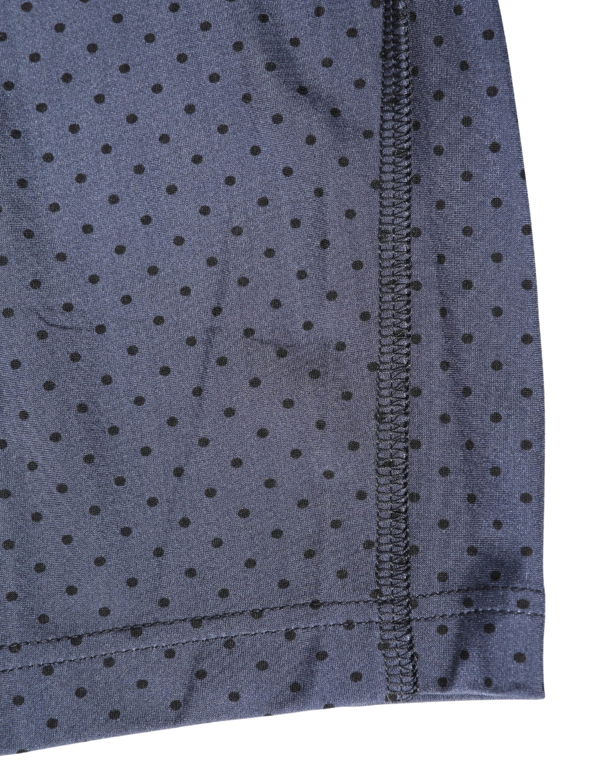 Caleçon de cycliste Dolce & Gabbana à pois bleu foncé pour homme