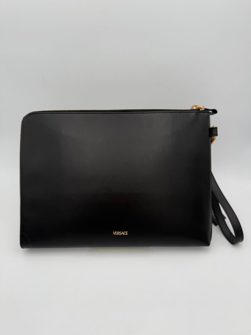 Versace VERSACE LA MEDUSA Pochette en cuir signature