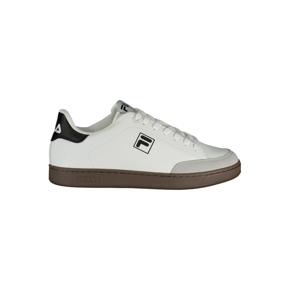 Baskets montantes Fila en polyuréthane blanc pour homme