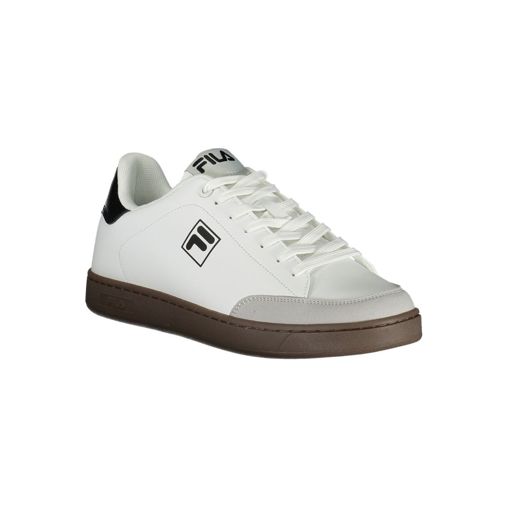Baskets montantes Fila en polyuréthane blanc pour homme