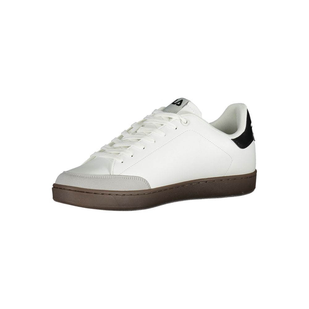 Baskets montantes Fila en polyuréthane blanc pour homme