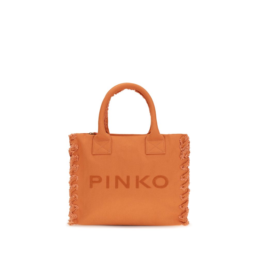 Sac bandoulière PINKO en coton orange