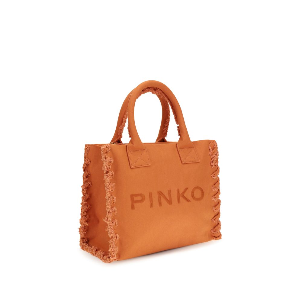 Sac bandoulière PINKO en coton orange