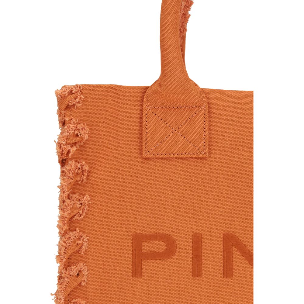Sac bandoulière PINKO en coton orange