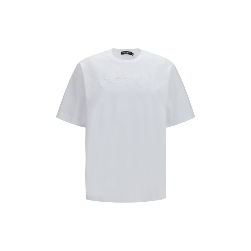 T-shirt en coton blanc Dolce & Gabbana