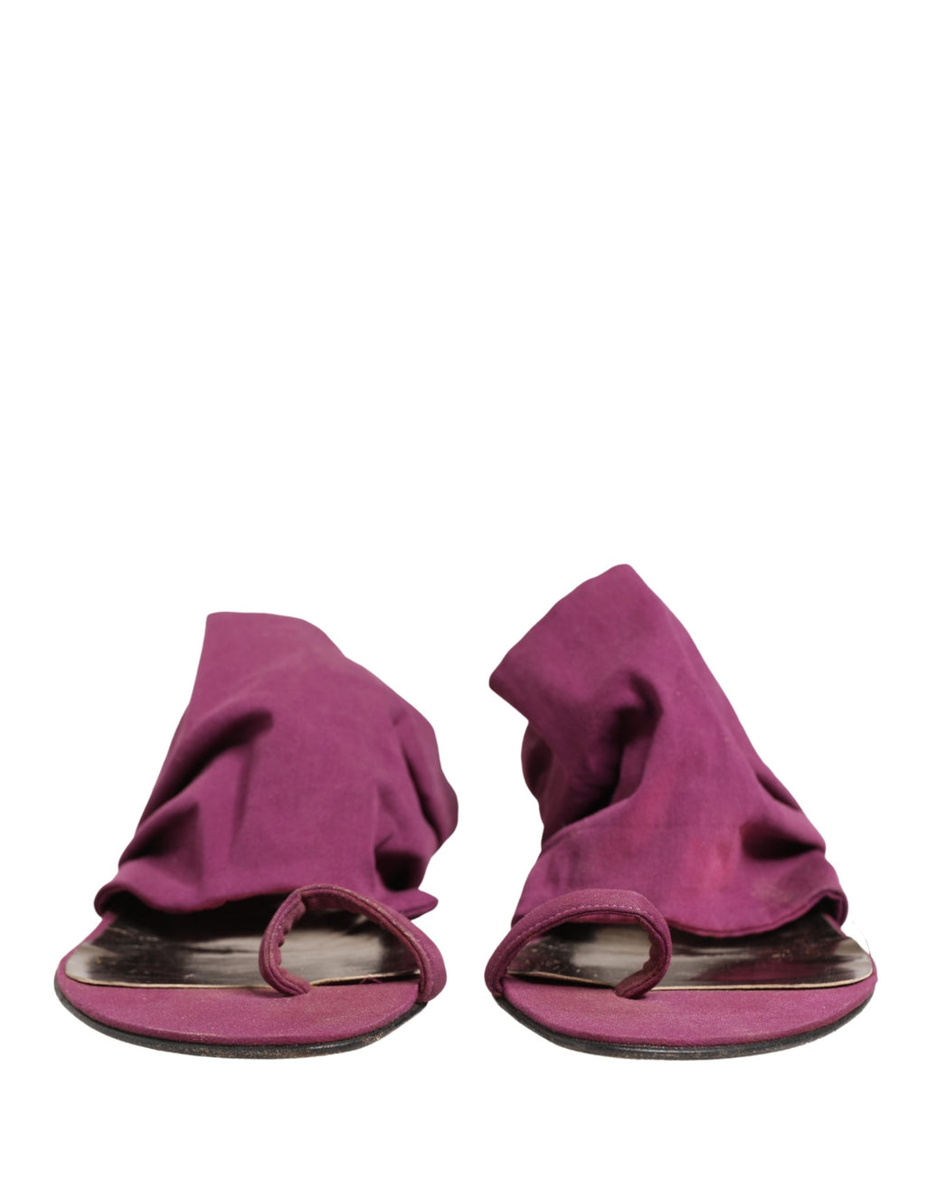 Dolce & Gabbana Sandales à talons violettes