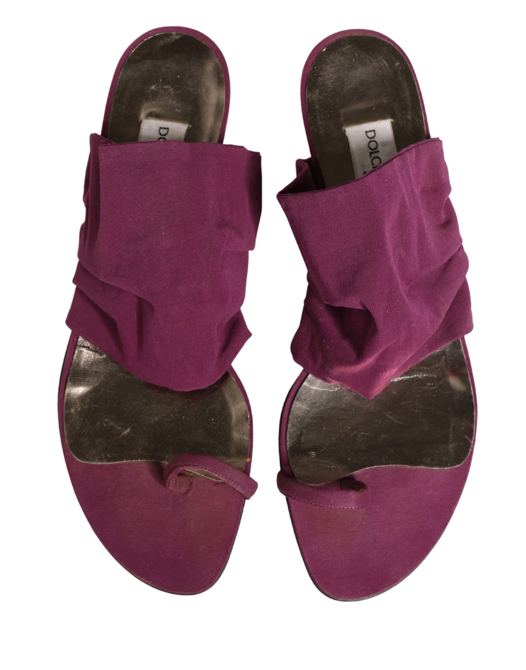 Dolce & Gabbana Sandales à talons violettes