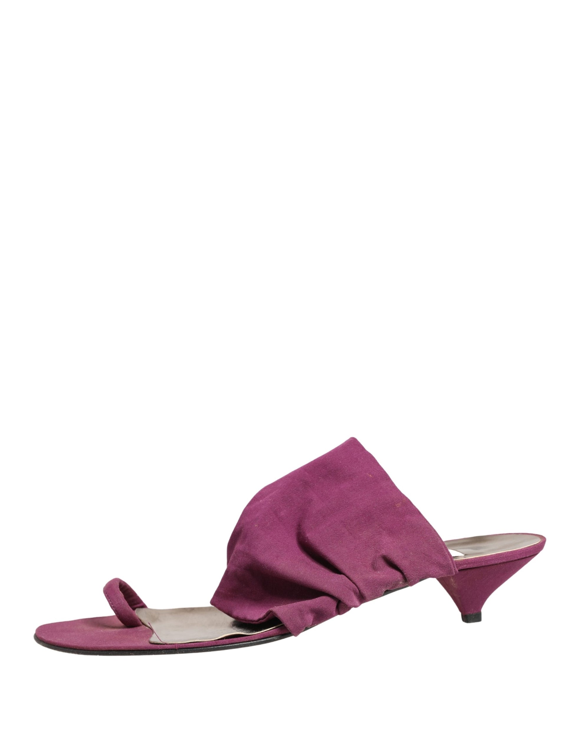 Dolce & Gabbana Sandales à talons violettes