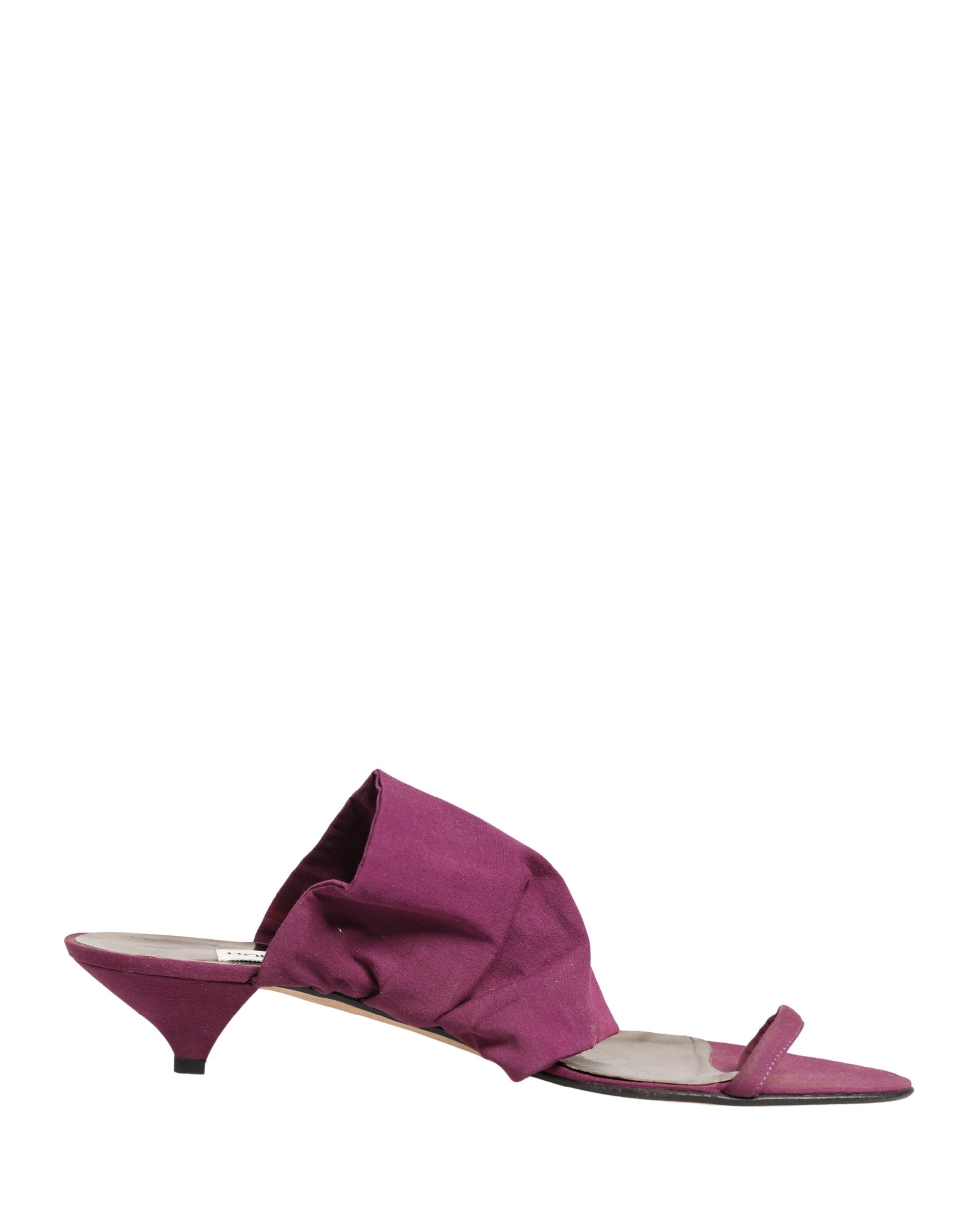 Dolce & Gabbana Sandales à talons violettes