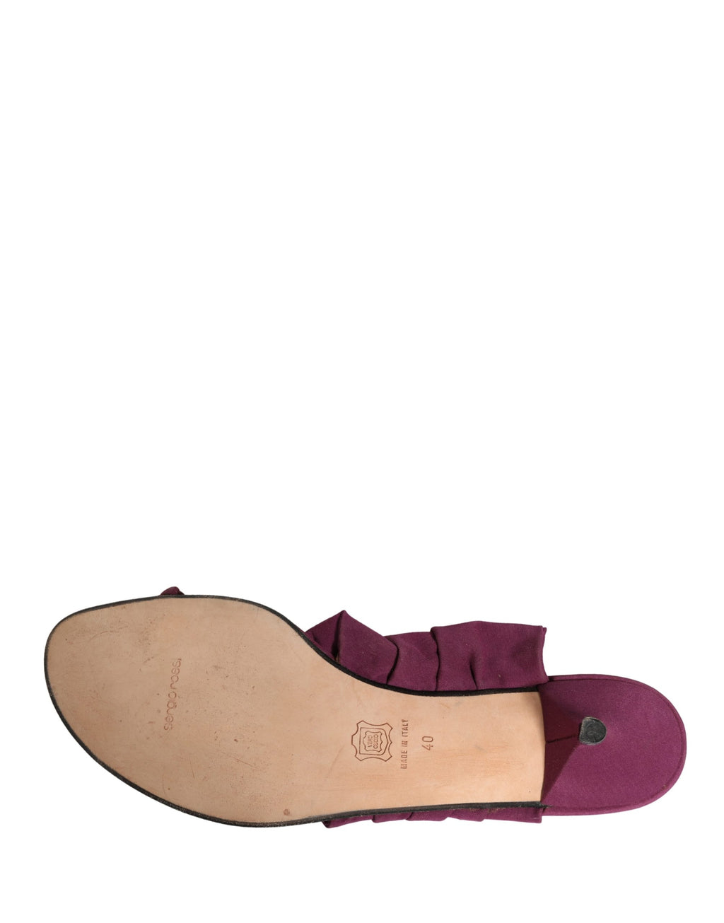 Dolce & Gabbana Sandales à talons violettes