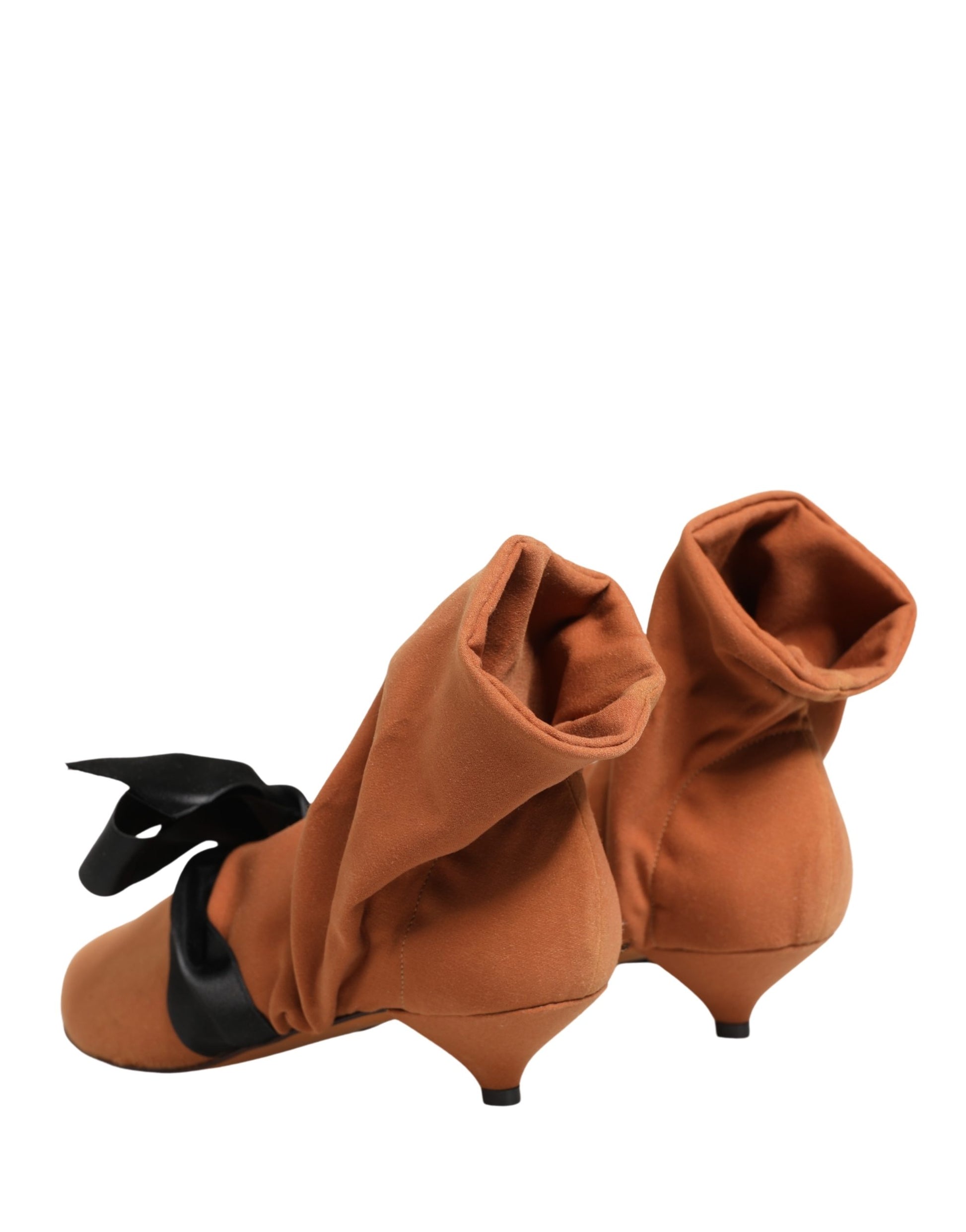 Bottes Dolce & Gabbana en daim marron et noir