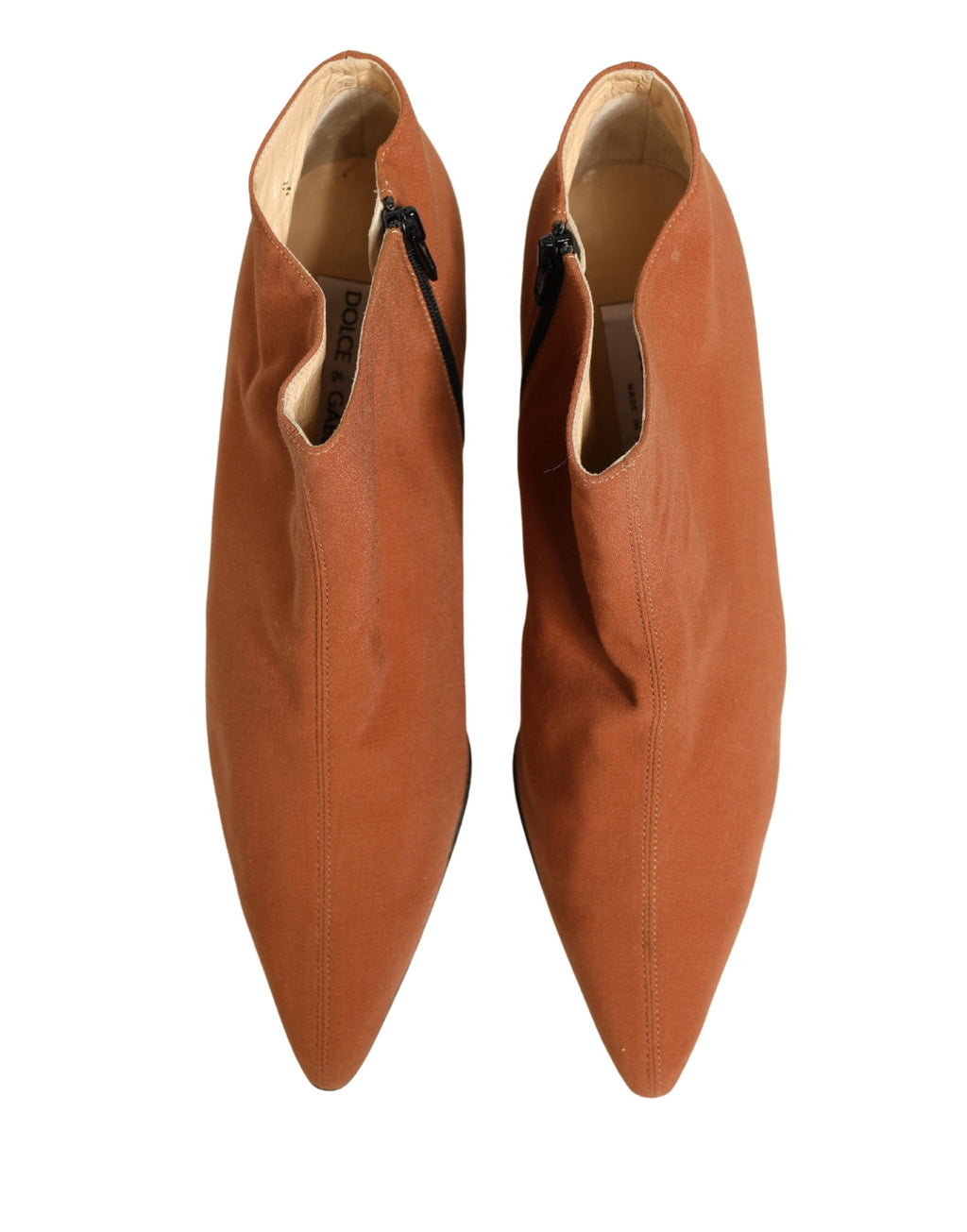 Chaussures Bottines en daim marron Dolce & Gabbana