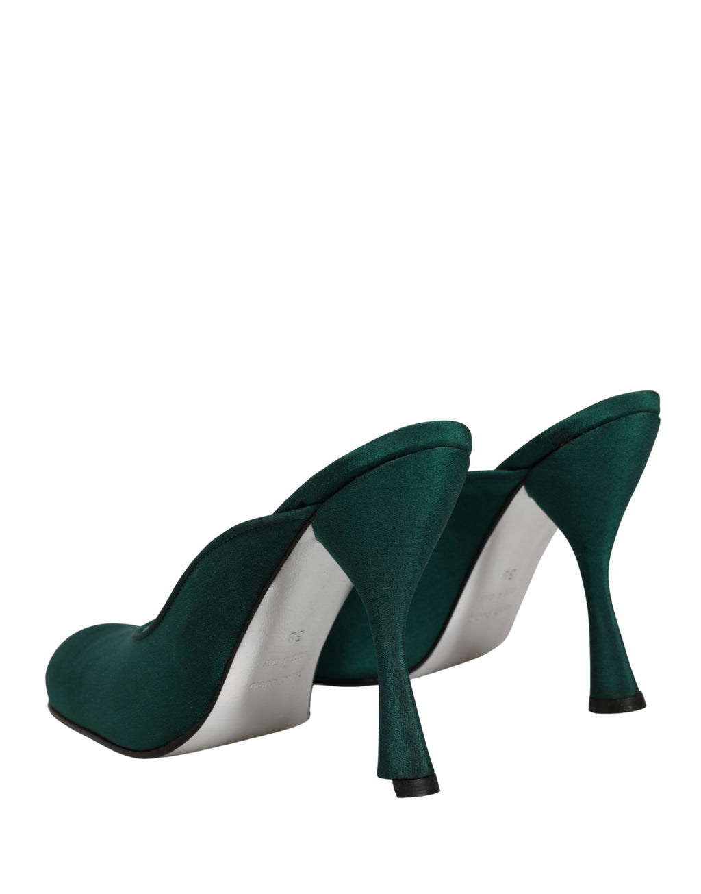 Escarpins Dolce & Gabbana en daim vert à talons hauts