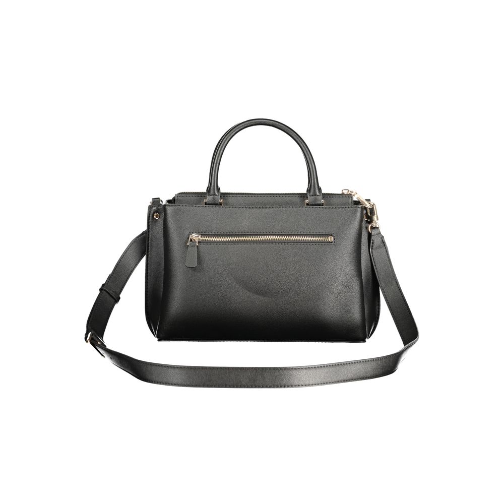 Sac à main Guess en polyuréthane noir pour femme