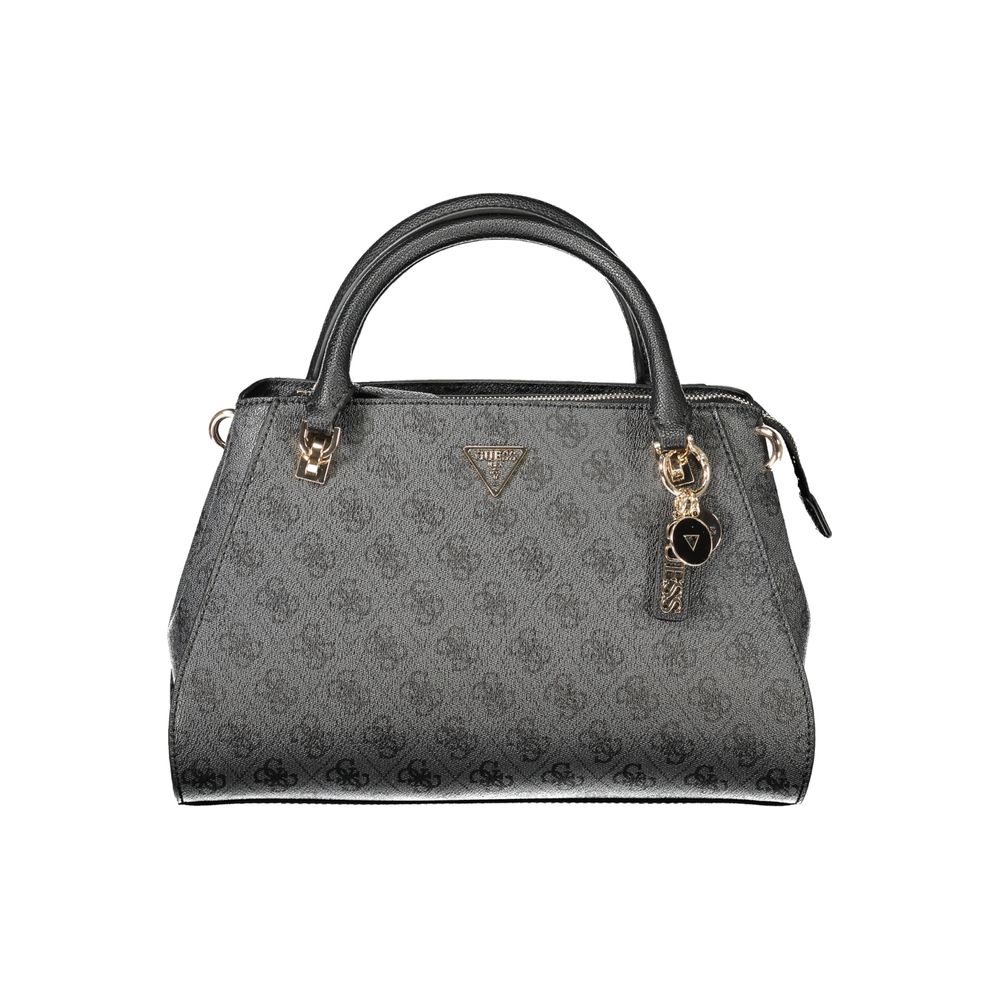 Sac à main Guess en polyuréthane noir pour femme