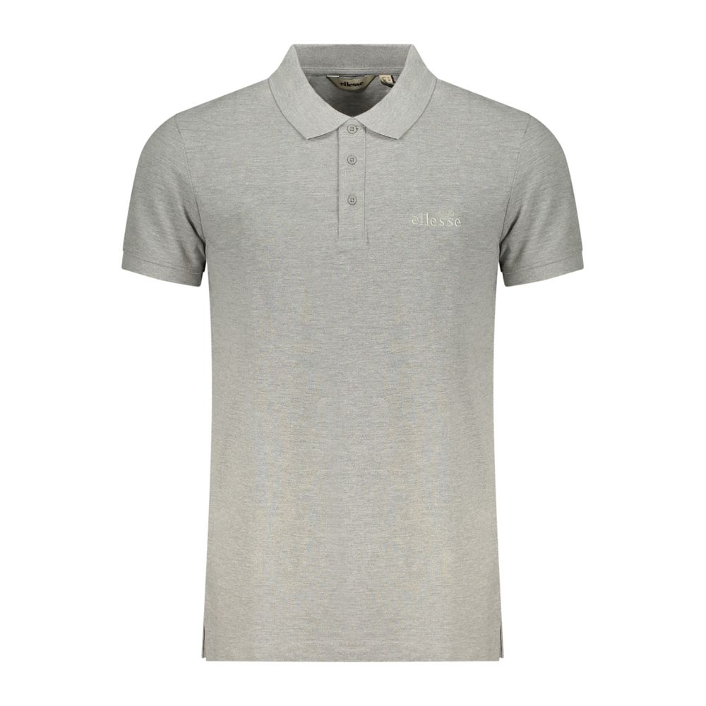 Polo homme en coton Ellesse Grigio