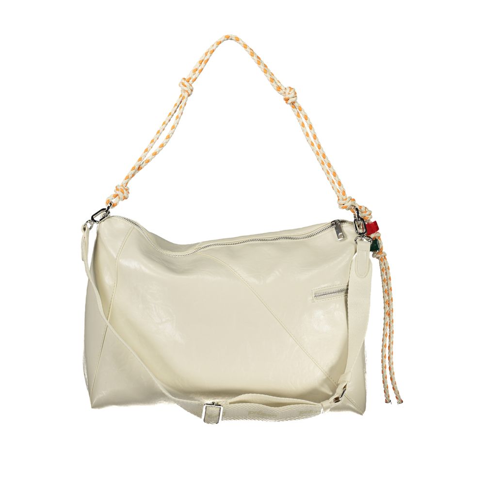 Sac à main femme Desigual en polyuréthane écru