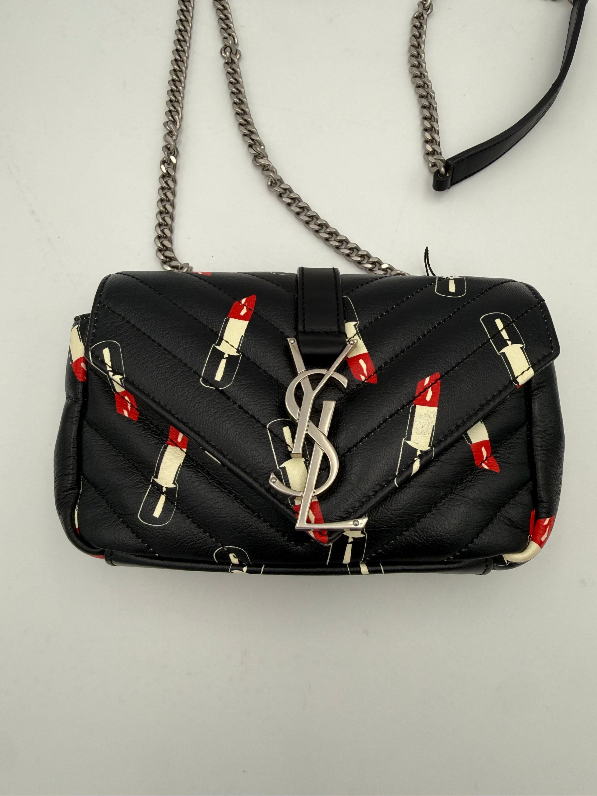 Saint Laurent SAC À MAIN SAINT LAURENT MINI COLLEGE Lipstick