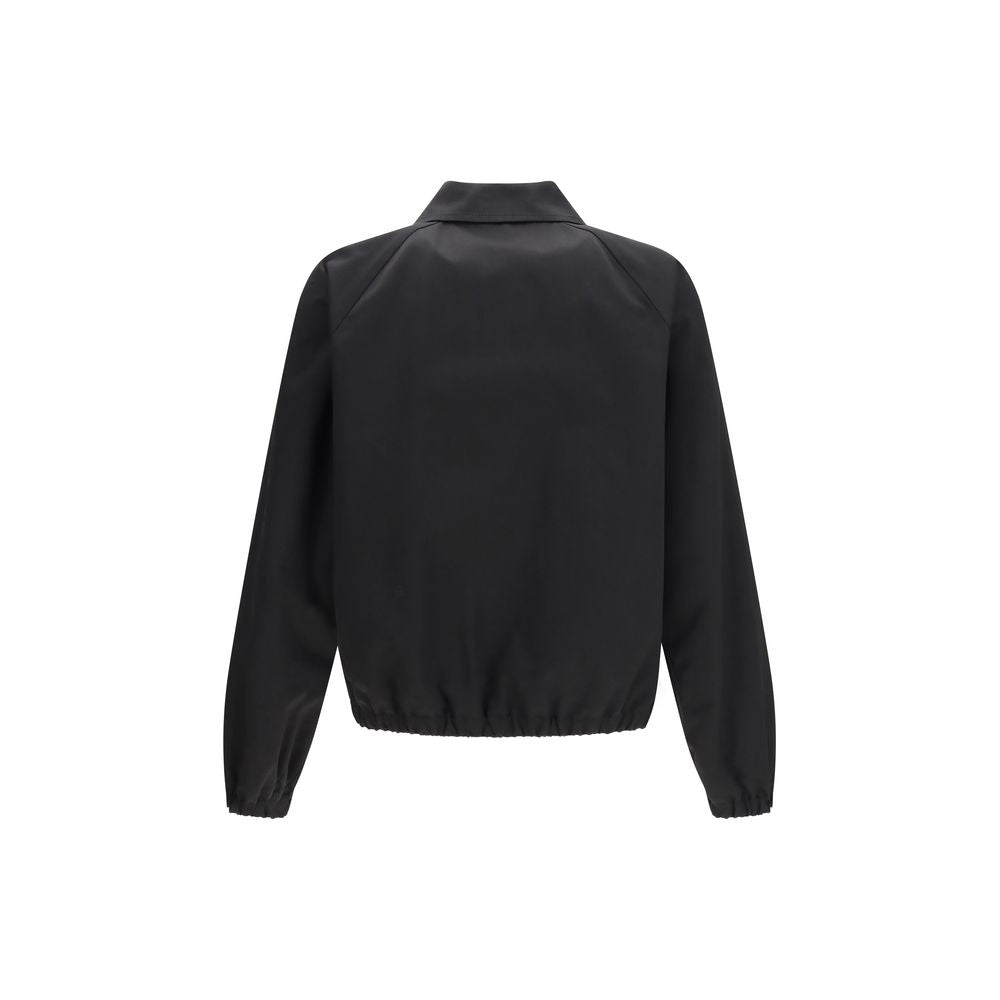 Bomber Valentino en coton noir