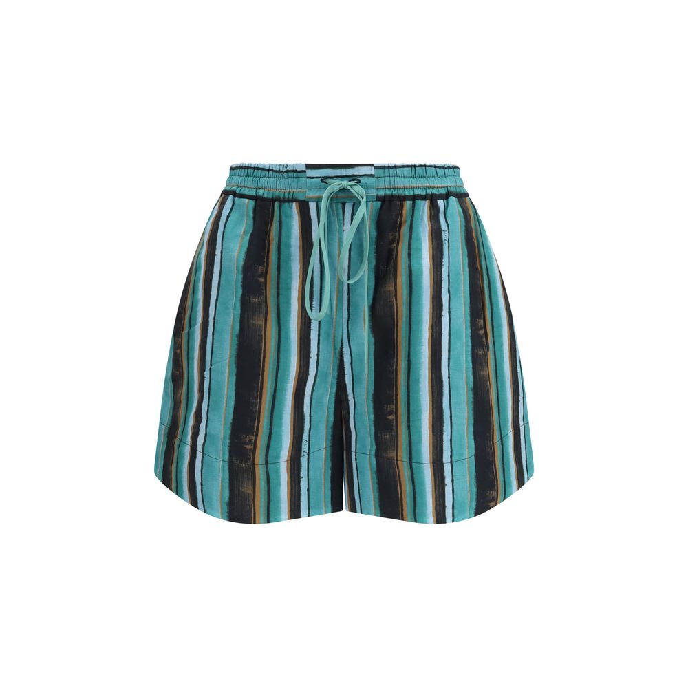 Bermuda en coton bicolore PINKO
