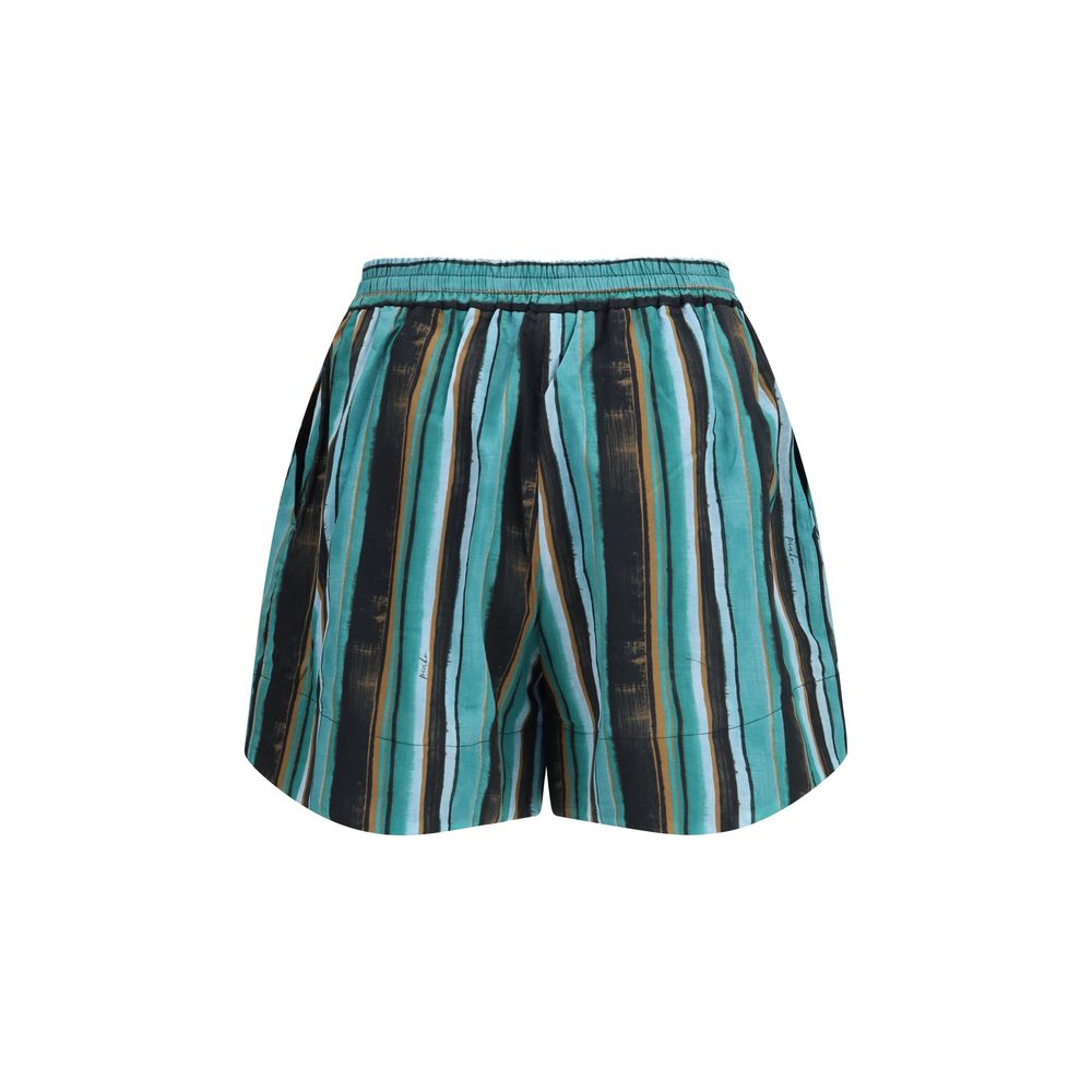 Bermuda en coton bicolore PINKO