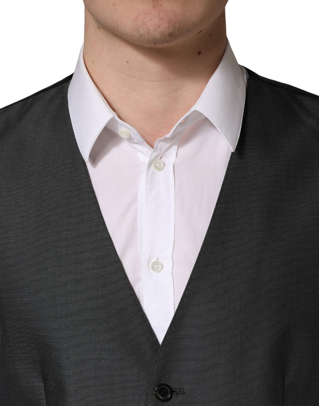 Gilet Homme Dolce & Gabbana Gris Foncé Droit