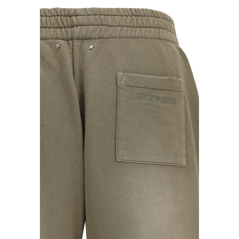Pantalon de jogging bicolore en coton Golden Goose