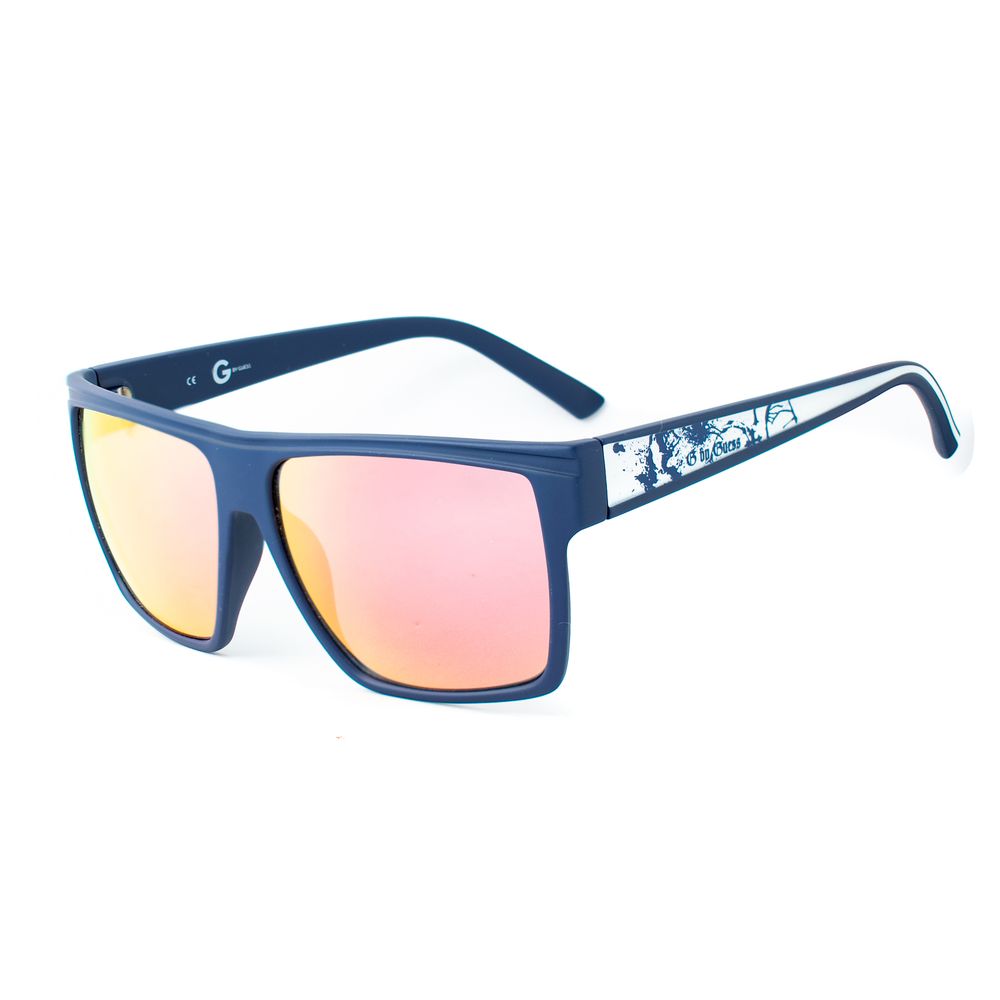 Lunettes de soleil Guess en résine bleue