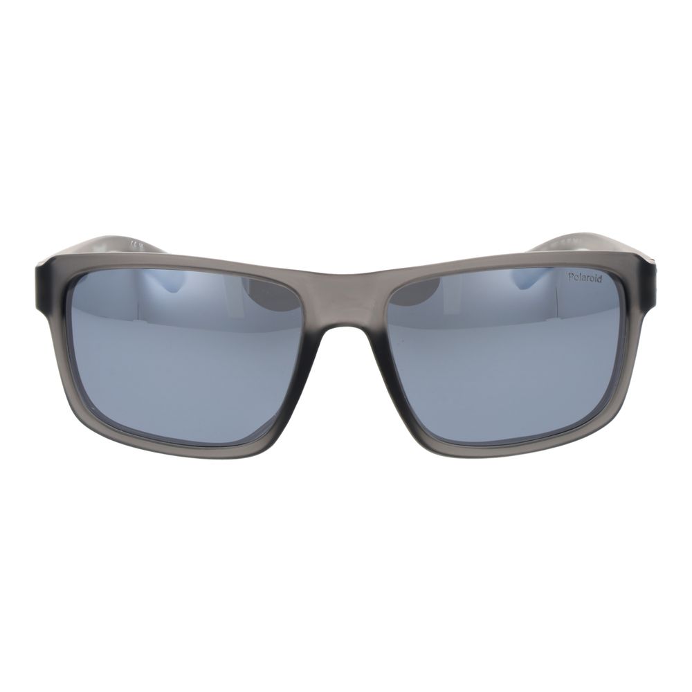 Lunettes de soleil Polaroid en plastique gris